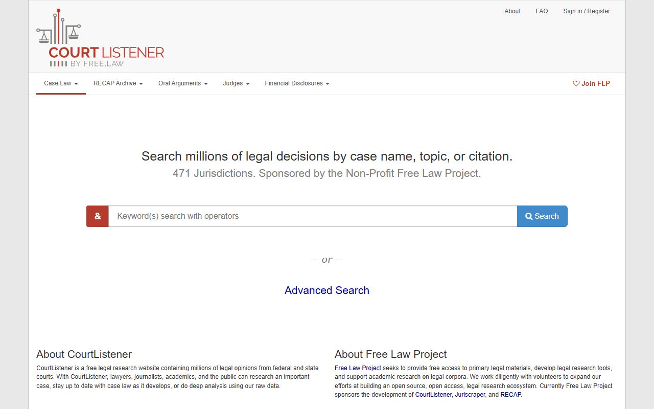 Fleming County criminal court records federal CourtListener research screen