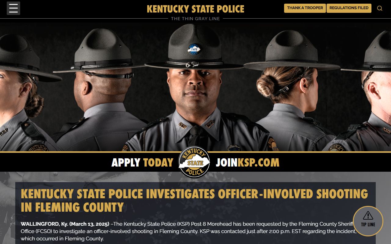Fleming County criminal court records Kentucky State Police law enforcement news source