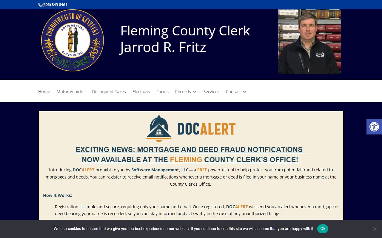 Fleming County marriage records eCCLIX legal records page