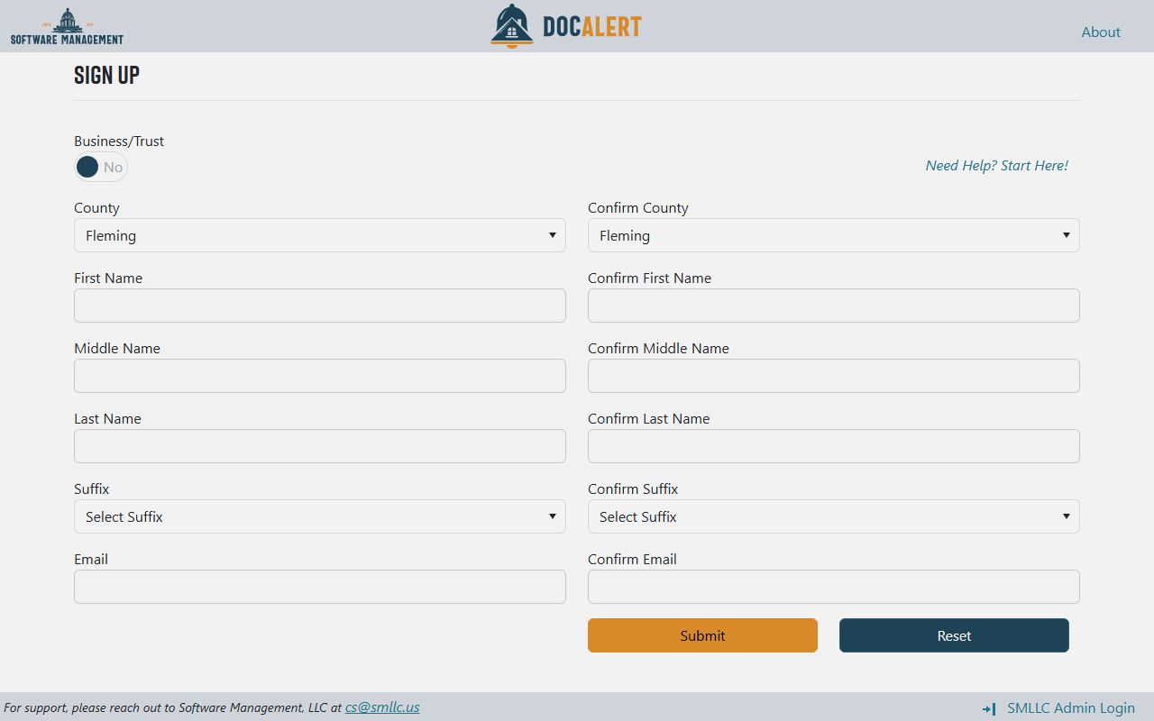 Fleming County probate records DOCALERT County Clerk tool